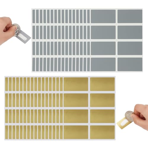 YIUWOD 8er-Pack Rubbelsticker - Rubbellose Selbst Gestalten - Rubbellos Aufkleber - 20 * 23.5cm,Kratzbare Beschichtung,Geeignet FüR Die Herstellung Personalisierter Geschenke,Diy-Bastelarbeiten YIUWOD 8er-Pack Rubbelsticker - Rubbellose Selbst Gestalten - Rubbellos Aufkleber - 20 * 23.5cm,Kratzbare Beschichtung,Geeignet FüR Die Herstellung Personalisierter Geschenke,Diy-Bastelarbeiten von YIUWOD