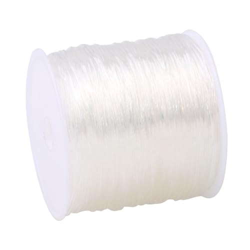 YIWU NING CHENG Elastikdraht, Kristallperlen, 0,5 mm, 100 m von YIWU NING CHENG