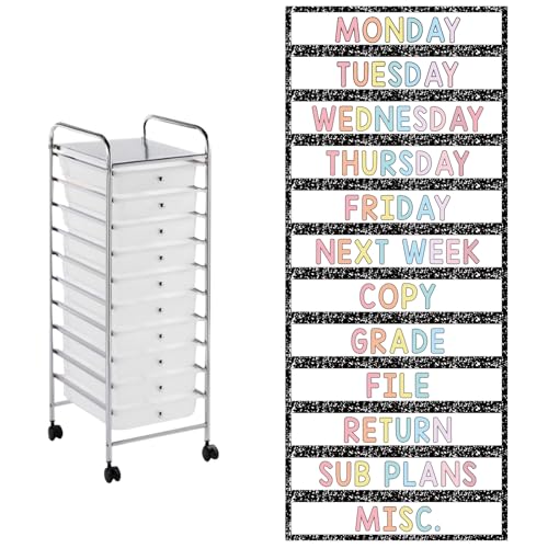 Roll-Etiketten für Aufbewahrungswagen, 10 Schubladen, Rollwagen, Etikettenzusammensetzung, Klassenzimmer, Dekoration für Lehrer, Büro, Schule, Klassenzimmer, Organisation, 12 Stück Roll-Etiketten für Aufbewahrungswagen, 10 Schubladen, Rollwagen, Etikettenzusammensetzung, Klassenzimmer, Dekoration für Lehrer, Büro, Schule, Klassenzimmer, Organisation, 12 Stück von YIXAXKAO
