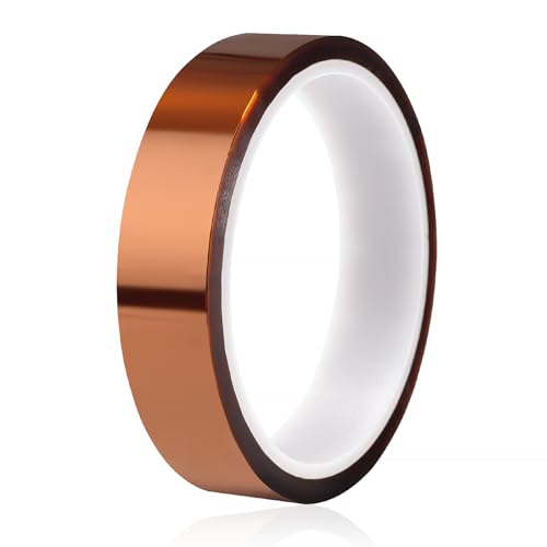 YIXISI 20mmx33m Kapton Tape, Hohe Temp Tape, Hohen Temperaturen Hitzebeständig Klebeband, Polyimid Film Klebeband von YIXISI