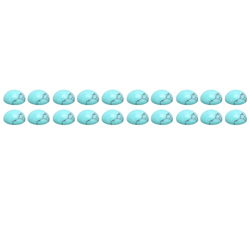 20 Stück Halbrunde Perlen Set DIY Schmuck Zubehör Bare Stone Kit 8mm Halbkreis 20 Stück Halbrunde Perlen Set DIY Schmuck Zubehör Bare Stone Kit 8mm Halbkreis von YIZISECCE