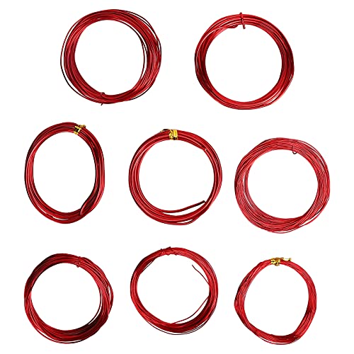 Aluminiumhandwerk Draht flexibel stark langlebig für Schmuck rot machen Aluminiumhandwerk Draht flexibel stark langlebig für Schmuck rot machen von YIZISECCE