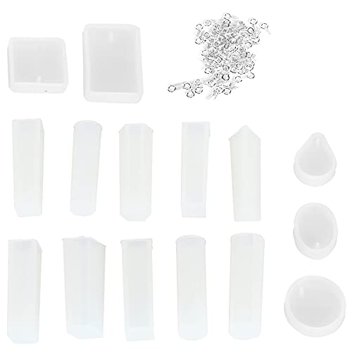 DIY Schmuck Anhänger Silikon Form Handwerk Herstellung Schraube Auge Pin Set mit Elastizität für Kunst handwerk und Anfänger DIY Schmuck Anhänger Silikon Form Handwerk Herstellung Schraube Auge Pin Set mit Elastizität für Kunst handwerk und Anfänger von YIZISECCE
