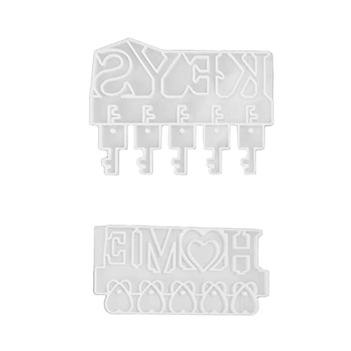 Für DIY, für 2pcs, Buchstaben Silikonformen, Wandhänge der Schlüsselhalter dekorativ Für DIY, für 2pcs, Buchstaben Silikonformen, Wandhänge der Schlüsselhalter dekorativ von YIZISECCE