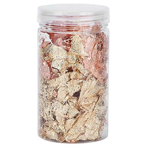 Mischen Sie Blattflocken aus Roségold Harz Schmuck Mischen Sie Blattflocken aus Roségold Harz Schmuck von YIZISECCE