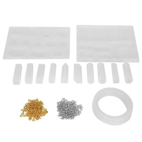Schmuck Anhänger Silikonform Kit für DIY Crafts Family Spaß mit Schrauben Augennadelzubehör Schmuck Anhänger Silikonform Kit für DIY Crafts Family Spaß mit Schrauben Augennadelzubehör von YIZISECCE