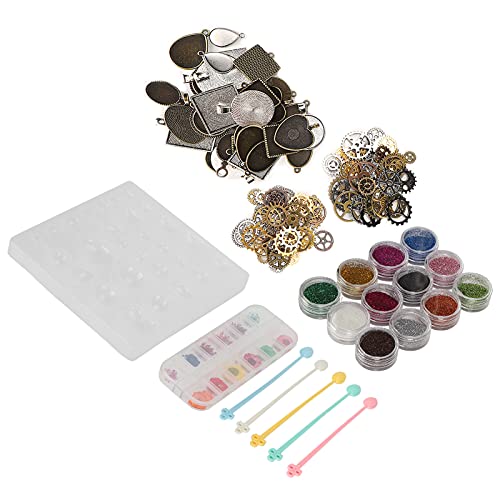 Silikon Trocken blumen Schmuck Guss form DIY Handwerk Anhänger Herstellung Glitzer Set Kit Familien Silikon Trocken blumen Schmuck Guss form DIY Handwerk Anhänger Herstellung Glitzer Set Kit Familien von YIZISECCE