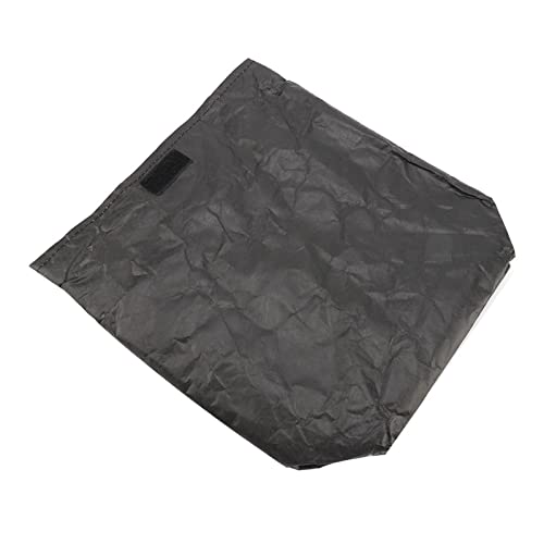 YIZISECCE YESSICE Wasserdichte Lunchbox für Outdoor-Picknick, Papiertüte Aufbewahrung für Kinder Frauen Männer (Schwarz) von YIZISECCE