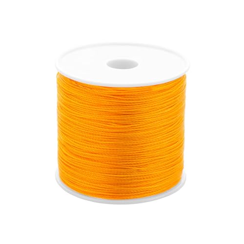 0,5 mm Ledernähgarn, Polyester, gewachst, 115 Meter pro Spule für Lederhandwerk, Nähen, Schuhreparatur, Flechtgarn 0,5 mm Ledernähgarn, Polyester, gewachst, 115 Meter pro Spule für Lederhandwerk, Nähen, Schuhreparatur, Flechtgarn von YIZITU