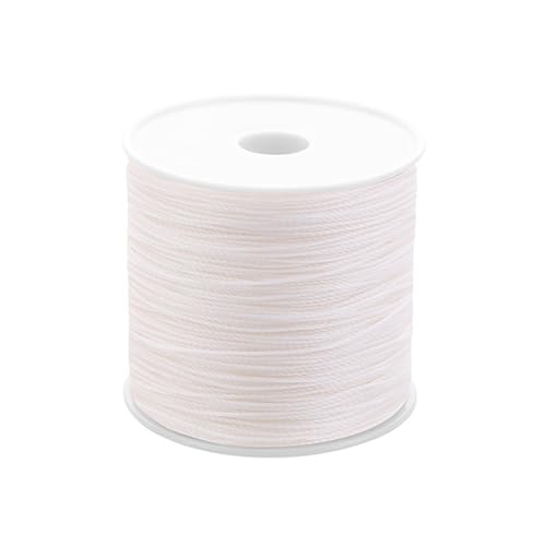 0,5 mm Ledernähgarn, Polyester, gewachst, 115 Meter pro Spule für Lederhandwerk, Nähen, Schuhreparatur, Flechtgarn von YIZITU
