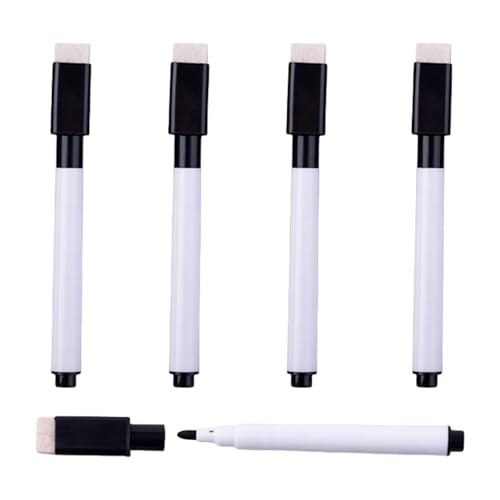1/5 PCs Whiteboard Stift Wischtuch Saubere Markierungen Mit Radiergummi Whiteboard Markern Praktische Wischtätigkeitsschule Vorräte von YIZITU