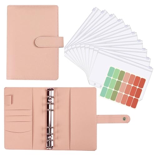 1 Legen Sie Einen 6 Budget Planer 6 Löcher Budget Bindemittel Ringe Binder Mit Taschen Und Trennwänden Für Reisen Fest 1 Legen Sie Einen 6 Budget Planer 6 Löcher Budget Bindemittel Ringe Binder Mit Taschen Und Trennwänden Für Reisen Fest von YIZITU