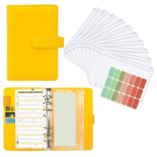 1 Legen Sie Einen 6 Budget Planer 6 Löcher Budget Bindemittel Ringe Binder Mit Taschen Und Trennwänden Für Reisen Fest 1 Legen Sie Einen 6 Budget Planer 6 Löcher Budget Bindemittel Ringe Binder Mit Taschen Und Trennwänden Für Reisen Fest von YIZITU