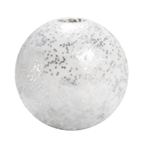 100 Stück holzfarbene Perlen zur Herstellung von Halsketten, Schmuck, Accessoires, Schlüsselanhängern, 16 mm Bastelperlen 100 Stück holzfarbene Perlen zur Herstellung von Halsketten, Schmuck, Accessoires, Schlüsselanhängern, 16 mm Bastelperlen von YIZITU
