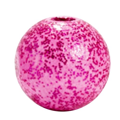 100 Stück holzfarbene Perlen zur Herstellung von Halsketten, Schmuck, Accessoires, Schlüsselanhängern, 16 mm Bastelperlen 100 Stück holzfarbene Perlen zur Herstellung von Halsketten, Schmuck, Accessoires, Schlüsselanhängern, 16 mm Bastelperlen von YIZITU