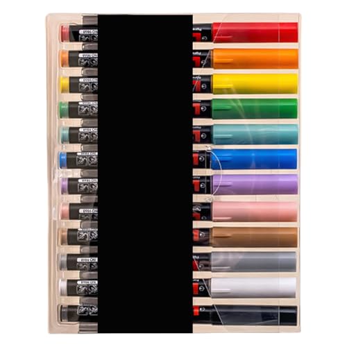 12/24/36/48 Farben Liquid Acryl Marker Pinselspitze Acrylfarbe Stift zum Zeichnen auf Papier, Stein, Stein, Leinwand, Holz, Glas, Pinselmarker 12/24/36/48 Farben Liquid Acryl Marker Pinselspitze Acrylfarbe Stift zum Zeichnen auf Papier, Stein, Stein, Leinwand, Holz, Glas, Pinselmarker von YIZITU