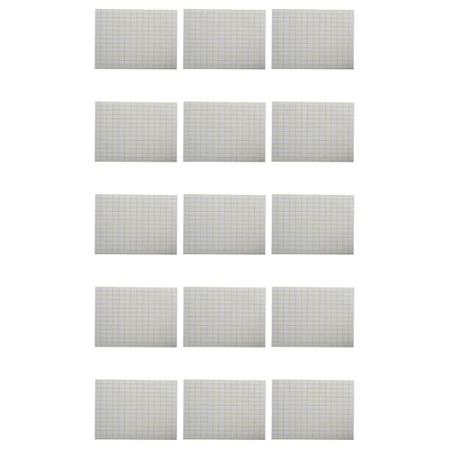 15 Blatt weiße Etiketten, kleine Rohlinge, Aufkleber, selbstklebende Aufkleber, Marmeladen, Etikett, beschreibbar für Heimbastelbedarf 15 Blatt weiße Etiketten, kleine Rohlinge, Aufkleber, selbstklebende Aufkleber, Marmeladen, Etikett, beschreibbar für Heimbastelbedarf von YIZITU