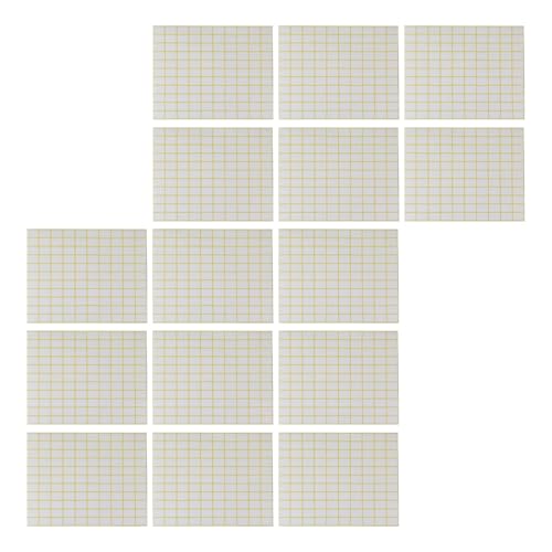 15 Blatt weiße Etiketten, kleine Rohlinge, Aufkleber, selbstklebende Aufkleber, Marmeladen, Etikett, beschreibbar für Heimbastelbedarf 15 Blatt weiße Etiketten, kleine Rohlinge, Aufkleber, selbstklebende Aufkleber, Marmeladen, Etikett, beschreibbar für Heimbastelbedarf von YIZITU