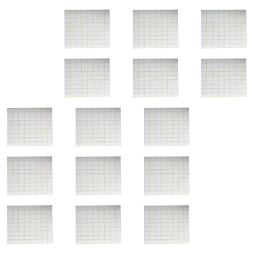 15 Blatt weiße Etiketten, kleine Rohlinge, Aufkleber, selbstklebende Aufkleber, Marmeladen, Etikett, beschreibbar für Heimbastelbedarf 15 Blatt weiße Etiketten, kleine Rohlinge, Aufkleber, selbstklebende Aufkleber, Marmeladen, Etikett, beschreibbar für Heimbastelbedarf von YIZITU