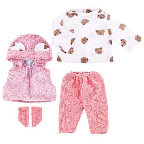 18 Zoll Mädchen Puppen Winter Outfit Set Cold Weather Doll Kleidungs Mode Und Atmungsaktiv Für Kinder So Tun Spiel Accessoires 18 Zoll Mädchen Puppen Winter Outfit Set Cold Weather Doll Kleidungs Mode Und Atmungsaktiv Für Kinder So Tun Spiel Accessoires von YIZITU