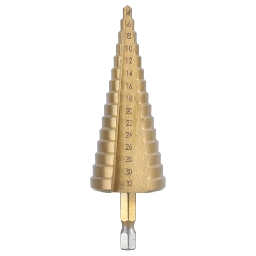 1pcs Für HSS Stahl Stufe Bohrbohrer Bit Hole Cutter Werkzeug 4-32 Mm Gartenwerkzeuge Set Set 1pcs Für HSS Stahl Stufe Bohrbohrer Bit Hole Cutter Werkzeug 4-32 Mm Gartenwerkzeuge Set Set von YIZITU