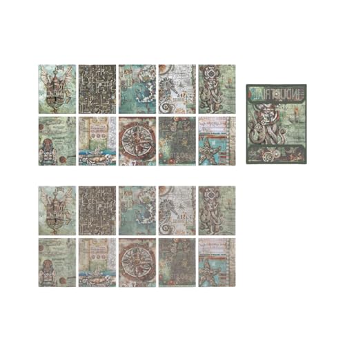 20 Blatt Retro Scrapbooking Papier Ästhetisches Dekorpapier für Handwerk Scrapbooking Journal Fotoalbum Verzierung Scrapbook 20 Blatt Retro Scrapbooking Papier Ästhetisches Dekorpapier für Handwerk Scrapbooking Journal Fotoalbum Verzierung Scrapbook von YIZITU