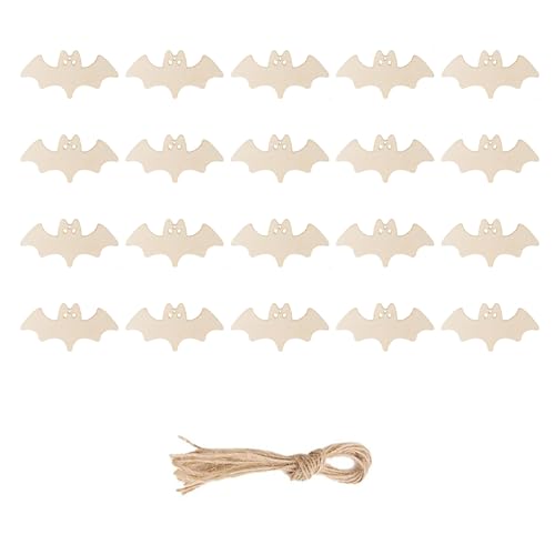 20pcs Hölzerne Halloweens Craft Kits Partyzubehör Für Familienunterrichtsaktivitäten Dekorative Dekorationen Holz Halloweens Kleiderbügel 20pcs Hölzerne Halloweens Craft Kits Partyzubehör Für Familienunterrichtsaktivitäten Dekorative Dekorationen Holz Halloweens Kleiderbügel von YIZITU