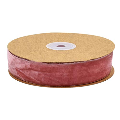 25 mm einfarbiges, handgefertigtes Band, Bastelapplikationen, Nähen zum Verpacken von Schleifen, Haarspangen, Dekoration, Zubehör 25 mm einfarbiges, handgefertigtes Band, Bastelapplikationen, Nähen zum Verpacken von Schleifen, Haarspangen, Dekoration, Zubehör von YIZITU