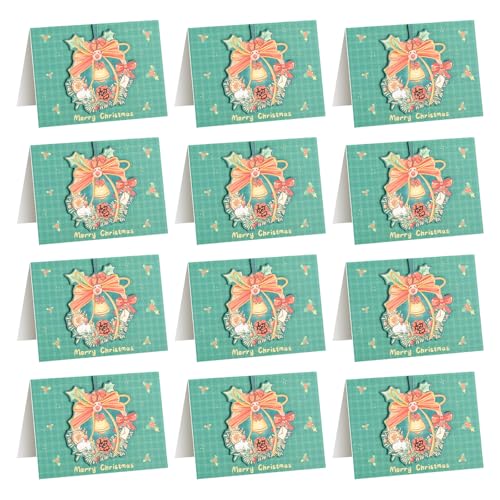 30 x Weihnachtsgrußkarten, Urlaubskarten, 9,1 x 12,7 cm, für Neujahr, Winterferien, Grußkarten-Set 30 x Weihnachtsgrußkarten, Urlaubskarten, 9,1 x 12,7 cm, für Neujahr, Winterferien, Grußkarten-Set von YIZITU