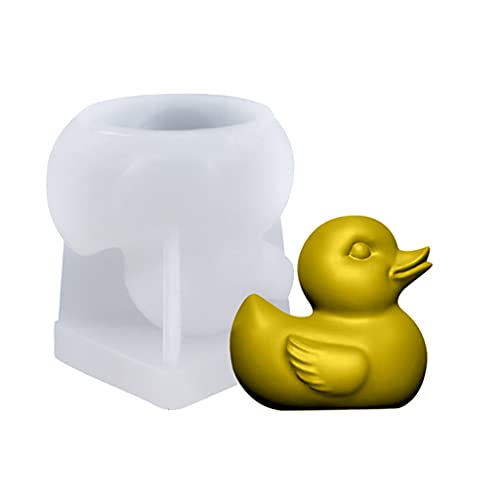 3D-Cartoon-Ente, Epoxidharz, Gips, Silikon 3D-Cartoon-Ente, Epoxidharz, Gips, Silikon von YIZITU