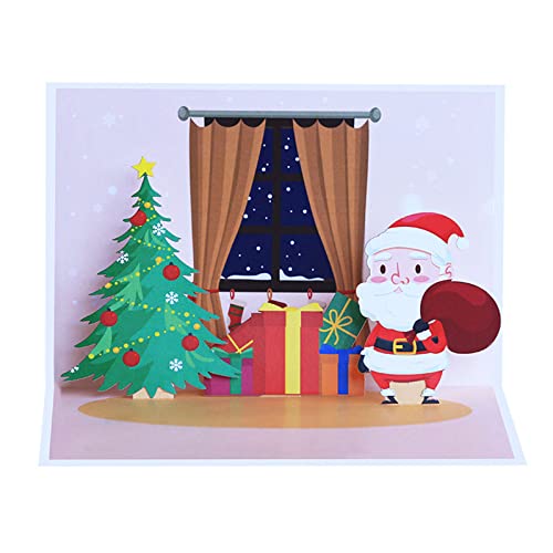 3D Grußkarte für Frohe Weihnachten, Handschrift, Segen, Dankeskarte, Ornament zum Ausdruck der Liebe, Dankbarkeit 3D Grußkarte für Frohe Weihnachten, Handschrift, Segen, Dankeskarte, Ornament zum Ausdruck der Liebe, Dankbarkeit von YIZITU