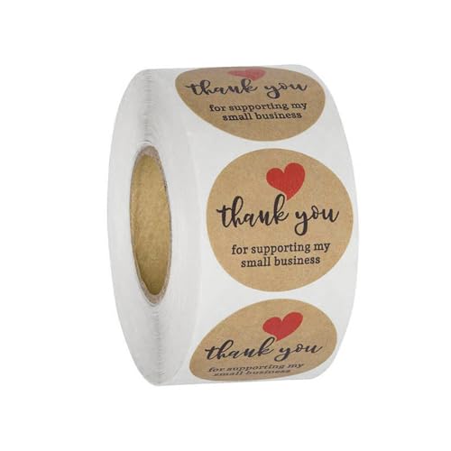 500COUNTS DANKE DANKE DANKE DAHN PACKER Verpackungsbezeichnungen Runde Wickelaufkleber Für Hochzeitsbabys Paket Paket Craft Handwerk 500COUNTS DANKE DANKE DANKE DAHN PACKER Verpackungsbezeichnungen Runde Wickelaufkleber Für Hochzeitsbabys Paket Paket Craft Handwerk von YIZITU