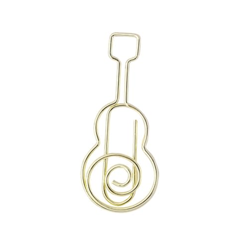 50pcs Notpapier Clips Stationäre Clips Papierklammern Dekorative Datei Ordner Datei Klemme Schulpapierklamme Büroklamme von YIZITU