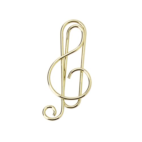 50pcs Notpapier Clips Stationäre Clips Papierklammern Dekorative Datei Ordner Datei Klemme Schulpapierklamme Büroklamme von YIZITU