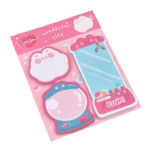 60 Blatt lustige Tiernotizblock Haftnotizen Papier Pocket Memo Pad Erinnerung auf Buch Journal Notizbuch Planer Kalender Tier Haftnotizen von YIZITU