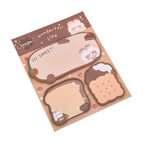 60 Blatt lustige Tiernotizblock Haftnotizen Papier Pocket Memo Pad Erinnerung auf Buch Journal Notizbuch Planer Kalender Tier Haftnotizen von YIZITU