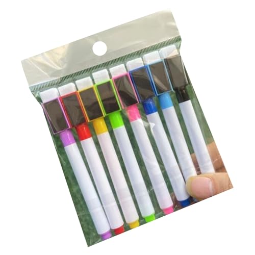 8pcs Farbenfrohe Magnetmarker Mit Radiergummi Für Whiteboard Flipchart 1 0 Mm Linie Breit 8 Farben Löschbar Magnetisch 8pcs Farbenfrohe Magnetmarker Mit Radiergummi Für Whiteboard Flipchart 1 0 Mm Linie Breit 8 Farben Löschbar Magnetisch von YIZITU