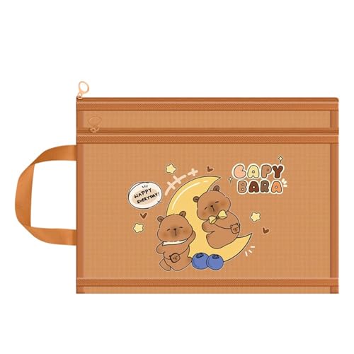 A 4 5 6 Tierdokument Organisatoren Datei Ordner Storage Bag Dokumenttasche Große Kapazität Reißverschlussbeutel Für Schüler von YIZITU