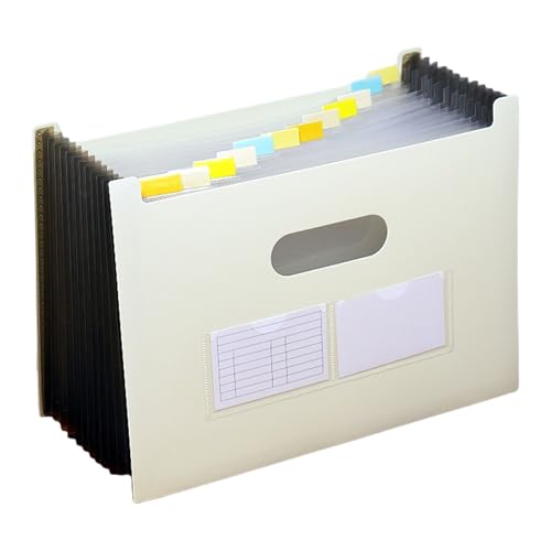 A 4 Multi-Layer Dokument Organizer Akkordeons Datei Ordner Sortiermappe Datei Organizer Dokument Aufbewahrungstasche von YIZITU