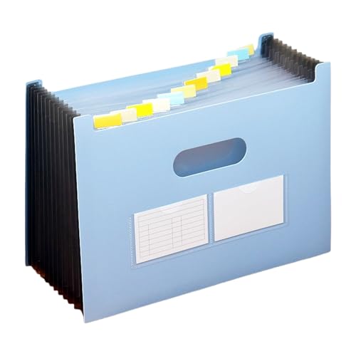 A 4 Multi-Layer Dokument Organizer Akkordeons Datei Ordner Sortiermappe Datei Organizer Dokument Aufbewahrungstasche von YIZITU