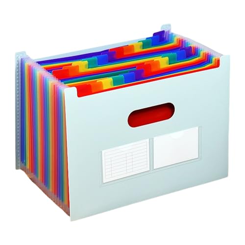 A 4 Multi-Layer Dokument Organizer Akkordeons Datei Ordner Sortiermappe Datei Organizer Dokument Aufbewahrungstasche von YIZITU