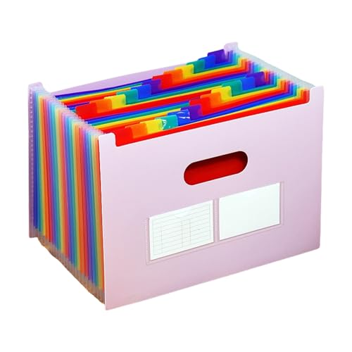 A 4 Multi-Layer Dokument Organizer Akkordeons Datei Ordner Sortiermappe Datei Organizer Dokument Aufbewahrungstasche von YIZITU