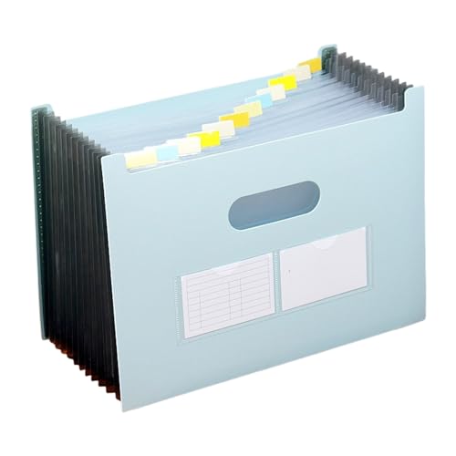 A 4 Multi-Layer Dokument Organizer Akkordeons Datei Ordner Sortiermappe Datei Organizer Dokument Aufbewahrungstasche von YIZITU