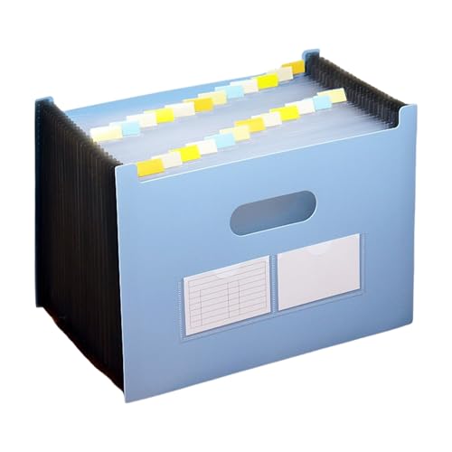 A 4 Multi-Layer Dokument Organizer Akkordeons Datei Ordner Sortiermappe Datei Organizer Dokument Aufbewahrungstasche von YIZITU