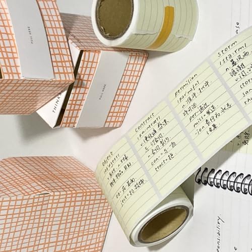 Ausziehbares Notizpapier, 100 Blatt, Haftnotizen, Memo-Block, Notizblöcke zum Schreiben von Notizen, Erinnerungen an Kühlschränken, Kalender, Haftnotizen von YIZITU
