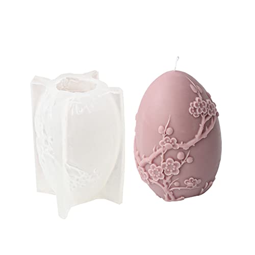 Blumenformen Ostern Epoxidharz Silikonformen Gipsgussform Fondant Seife Dekorationen Ostern Silikonform Blume Harz Formen für Kunst von YIZITU