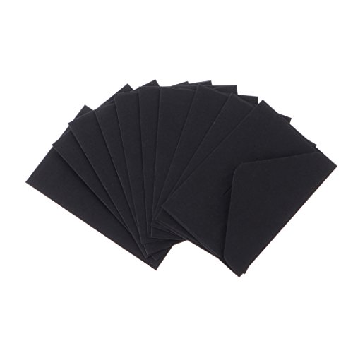 Briefumschlag mit Sichtfenster, Vintage-Umschläge für 10,2 x 6,7 cm große Karten, Hochzeitseinladung, Briefpapier, Papiertüte, Hochzeit, 50 Blatt Briefumschlag mit Sichtfenster, Vintage-Umschläge für 10,2 x 6,7 cm große Karten, Hochzeitseinladung, Briefpapier, Papiertüte, Hochzeit, 50 Blatt von YIZITU