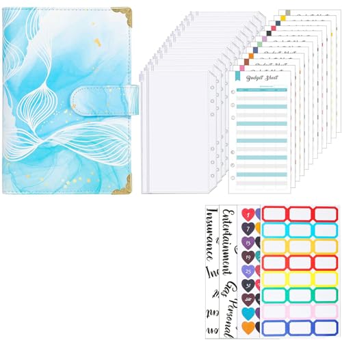 Budget-Binder-Planer-Set aus Leder für Geldspar-Tagebuch, Haushalts-Notizbuch-Set Budget-Binder-Planer-Set aus Leder für Geldspar-Tagebuch, Haushalts-Notizbuch-Set von YIZITU
