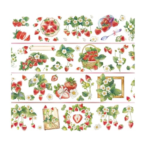 Dekoratives Klebeband mit Blumenmuster, 60 mm x 2 m, wasserabweisendes PET-Klebeband für Kunst, Handwerk, Scrapbooking, Tagebuch, Fotoalbum, Scrapbooking, Kartenherstellung, Aufkleber Dekoratives Klebeband mit Blumenmuster, 60 mm x 2 m, wasserabweisendes PET-Klebeband für Kunst, Handwerk, Scrapbooking, Tagebuch, Fotoalbum, Scrapbooking, Kartenherstellung, Aufkleber von YIZITU