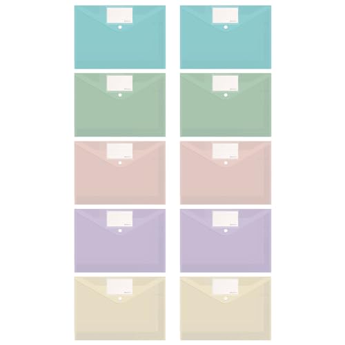 Dokumententasche, Dokumententasche, Dokumentenmappe, transparent, 10 Stück, 4 Stück Dokumententasche, Dokumententasche, Dokumentenmappe, transparent, 10 Stück, 4 Stück von YIZITU